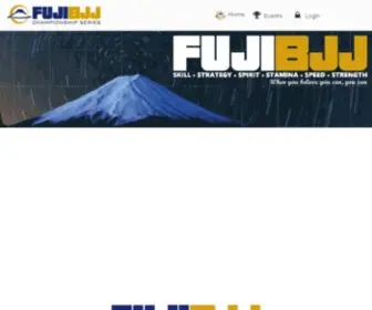 Fujibjj.com(FUJI BJJ) Screenshot