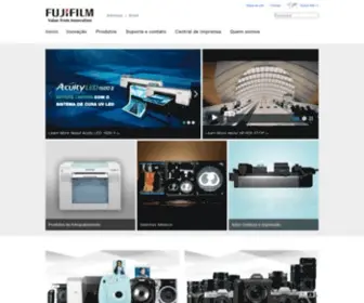 Fujifilm.com.br(Brasil) Screenshot