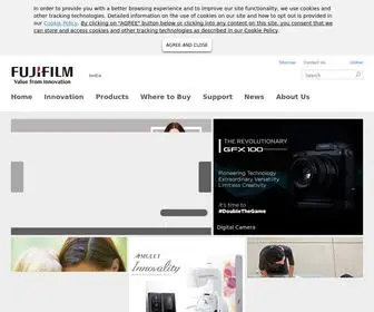 Fujifilm.in(Digital Cameras) Screenshot