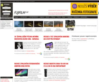 Fujifilmclub.cz(Česko) Screenshot