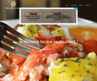 Fujihotpotsushi.com(Fuji Hot Pot & Sushi) Screenshot