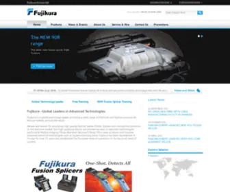Fujikura.co.uk(Fujikura Europe Limited) Screenshot