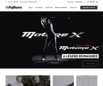 Fujikuragolf.com(Fujikura Golf) Screenshot