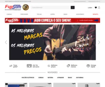 Fujisom.com.br(O MELHOR PREÇO DO BRASIL) Screenshot