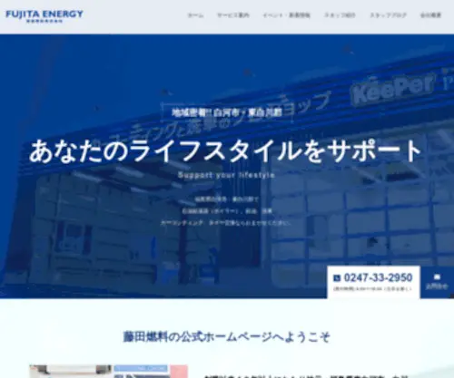 Fujita-Energy.jp(Fujita Energy) Screenshot