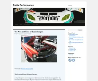 Fujitaperformance.com(Auto Blog) Screenshot