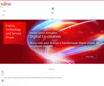 Fujitsu.com.br(Fujitsu) Screenshot