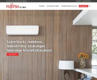 Fujitsuklima.hu(Klímák) Screenshot