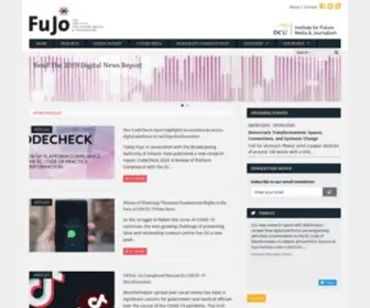 Fujomedia.eu(DCU Institute of Future Media) Screenshot