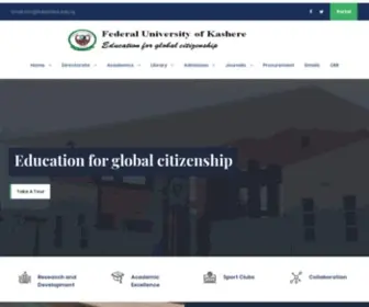 Fukashere.edu.ng(Education for global citizenship) Screenshot