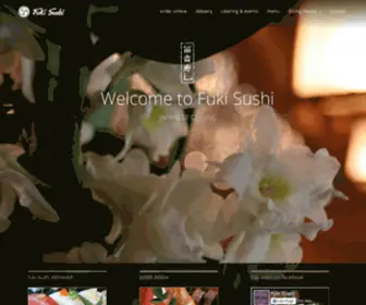 Fukisushi.com(Fuki Sushi) Screenshot