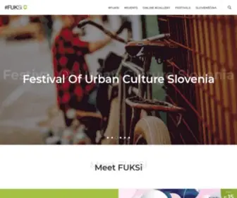Fuksi.si(Festival Urbane Kulture Slovenija) Screenshot