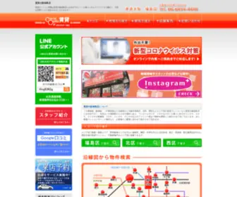 Fukushima-Chintai.com(大阪市福島区) Screenshot