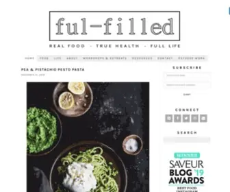 Ful-Filled.com(Real food) Screenshot