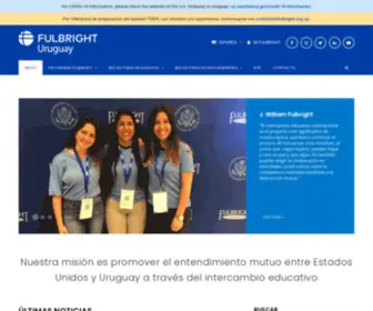 Fulbright.org.uy(Comisión) Screenshot