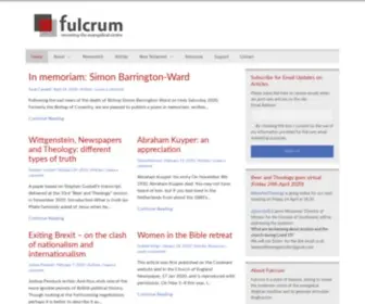 Fulcrum-Anglican.org.uk(Fulcrum Anglican) Screenshot