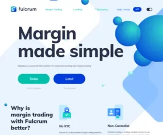 Fulcrum.trade(Crypto Margin Trading with Fulcrum) Screenshot
