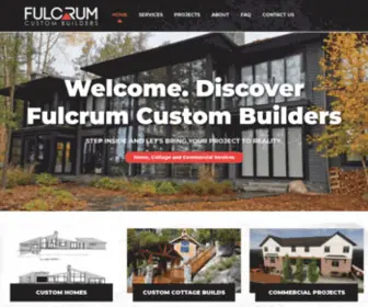 Fulcrumcustombuilders.com(Fulcrum Custom Builders) Screenshot