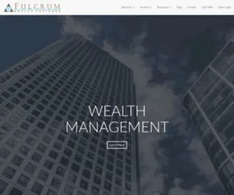 Fulcrumwa.com(Fiduciary Financial Advisor) Screenshot