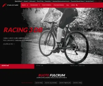 Fulcrumwheels.com(Ruote per bici da corsa e ruote mtb) Screenshot
