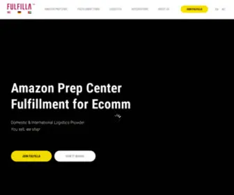 Fulfilla.io(Amazon FBA Prep Service) Screenshot