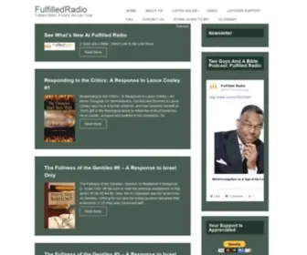 Fulfilledradio.com(Fulfilled Radio) Screenshot