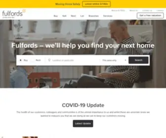 Fulfords.co.uk(Fulfords Estate and Letting Agents) Screenshot