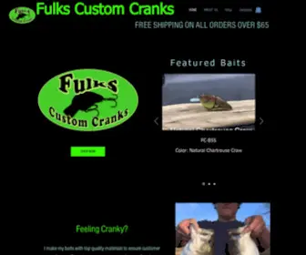 Fulkscustomcranks.com(Shop) Screenshot