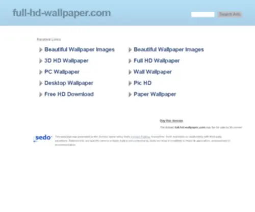 Full-HD-Wallpaper.com(Full HD Wallpaper) Screenshot