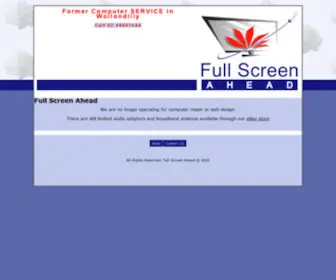 Full-Screen-Ahead.com.au(Full Screen Ahead) Screenshot