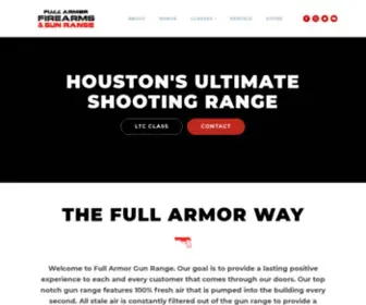 Fullarmorgunrange.com(Full Armor Gun Range) Screenshot