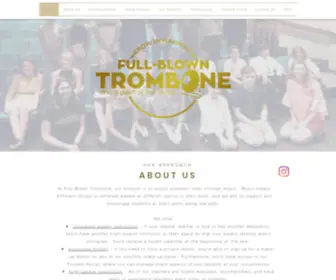 Fullblowntrombone.com(Full Blown Trombone) Screenshot