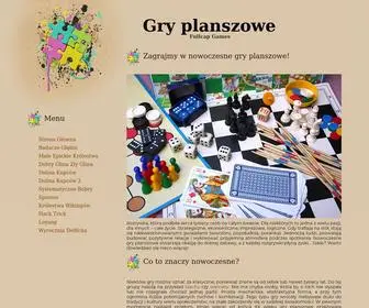 Fullcapgames.pl(Gry planszowe) Screenshot