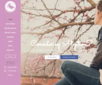 Fullcircleadoptions.org(Serving Birth Mothers and Adoptive Families) Screenshot