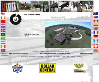 Fullcircledressage.com(Full Circle Dressage) Screenshot