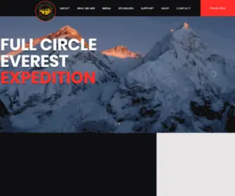 Fullcircleeverest.com(Full Circle Everest) Screenshot