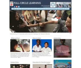 Fullcirclelearning.org(Your donation) Screenshot