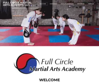 Fullcirclemaa.com(Full Circle Martial Arts Academy) Screenshot