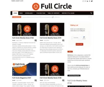 Fullcirclemagazine.org(Full Circle Magazine) Screenshot