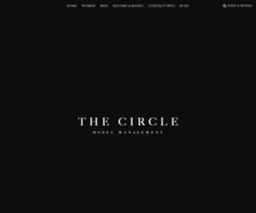 Fullcirclemodel.com(The Circle Model Management) Screenshot