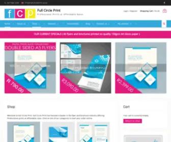 Fullcircleprint.co.za(Under Maintenance) Screenshot
