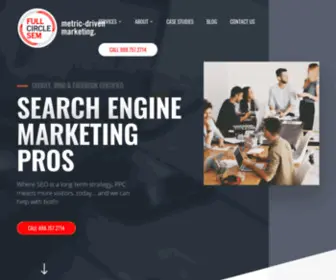 Fullcirclesem.com(Full Circle SEM Agency Rochester NY & Fort Lauderdale FL) Screenshot