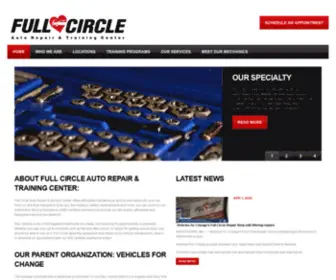 Fullcircleservicecenter.com(Car Repair Mechanic Halethorpe Waverly) Screenshot