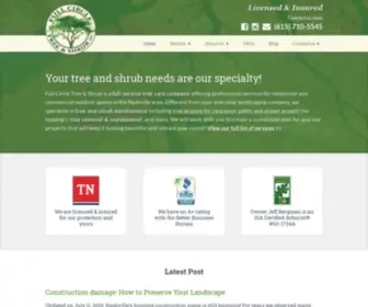 Fullcircletreeandshrub.com(Tree Service Company Nashville) Screenshot