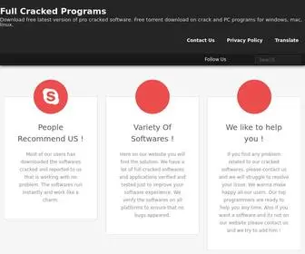 Fullcrackedprograms.com(Free torrent download on crack and PC programs for windows) Screenshot