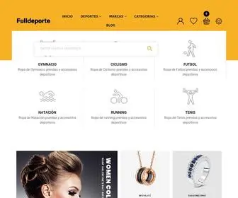 Fulldeporte.com(Prestashop powerfull blog) Screenshot