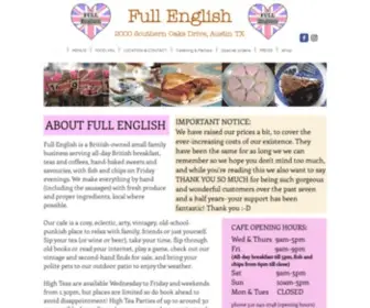 Fullenglishfood.com(Full English Blog) Screenshot