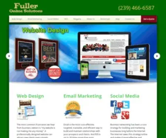Fuller-Online.com(Fort Myers Web design & internet marketing) Screenshot