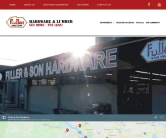 Fullerandson.com(Fuller & Son Hardware) Screenshot