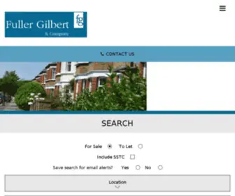 Fullergilbert.co.uk(Wimbledon & London Sales and Lettings) Screenshot